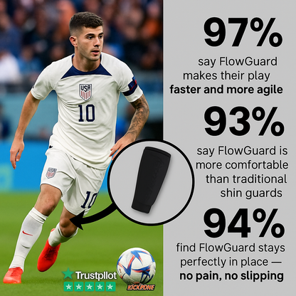 Kickzone FlowGuard™ - Shock Wave Absorption Shin Guards